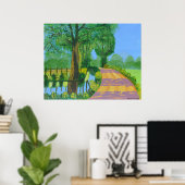 Poster d'été (Bureau à domicile)