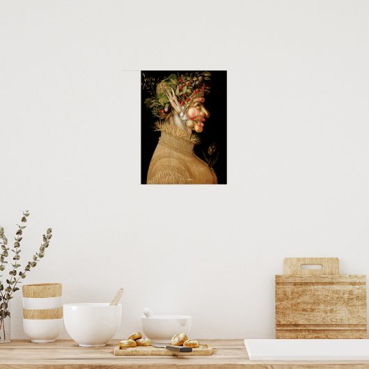 Poster d'été Arcimboldo (Cuisine)