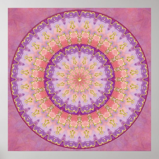 Poster d'été Berry Mandala (Devant)
