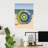 Poster d'été Sunshine (Bureau à domicile)