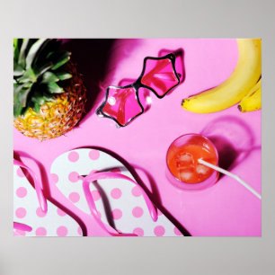 Poster D'été toujours la vie lumineuse