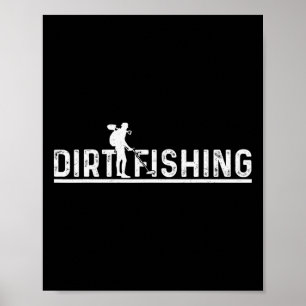 Poster Détection de métaux Détecteur Détection Pêche 1
