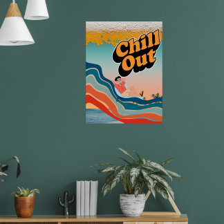 Poster Détendez-vous - Fond d'écran