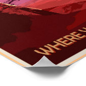 Poster Détendez-vous sur KEPLER-16b Two Suns NASA JPL Spa (Coin)