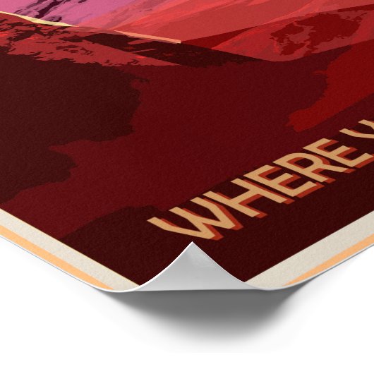 Poster Détendez-vous sur KEPLER-16b Two Suns NASA JPL Spa (Coin)