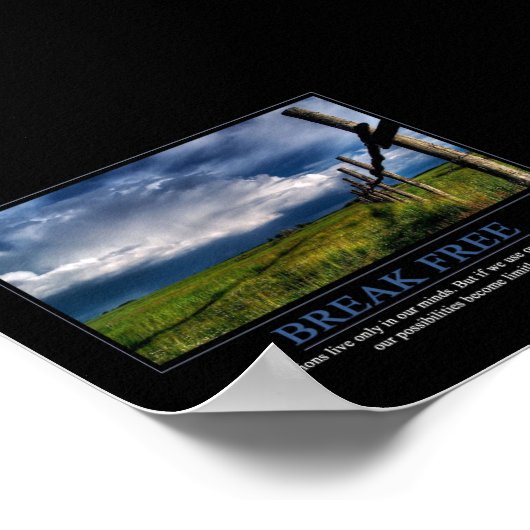 Poster Détermination (Coin)