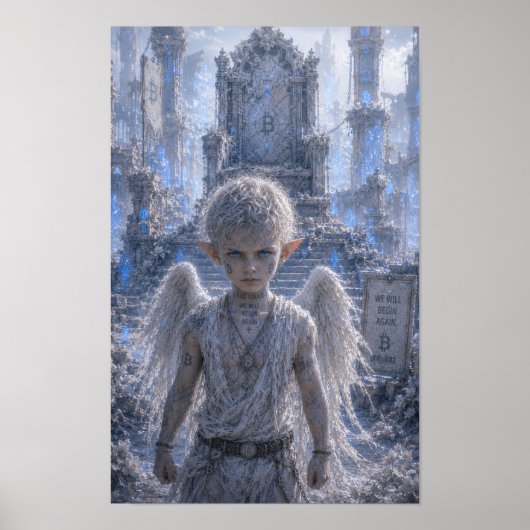 Poster Détermination / Ange / Trône Brisé (Devant)