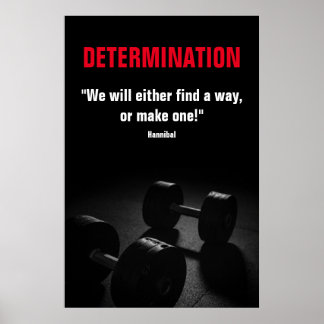 Poster Détermination de la condition physique de la muscu