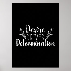 Poster Détermination des motivations du désir - Hustle, G