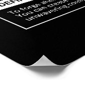 Poster Détermination - Élément De Succès - Motivation (Coin)