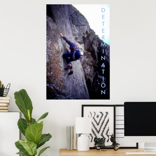 Poster Détermination par tdgallery (Bureau à domicile)