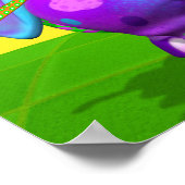 Poster d'étoile d'anniversaire 18x24" GiggleBellie (Coin)