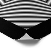 Poster d'étoile monochrome (Coin)