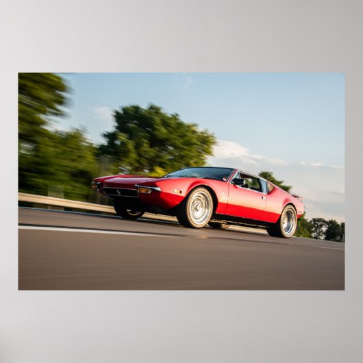 Poster Detomaso Pantera (Devant)