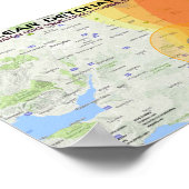 Poster Détonations nucléaires - Angleterre (Coin)