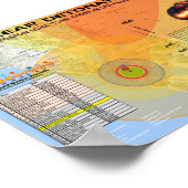 Poster Détonations nucléaires - San Francisco (Coin)