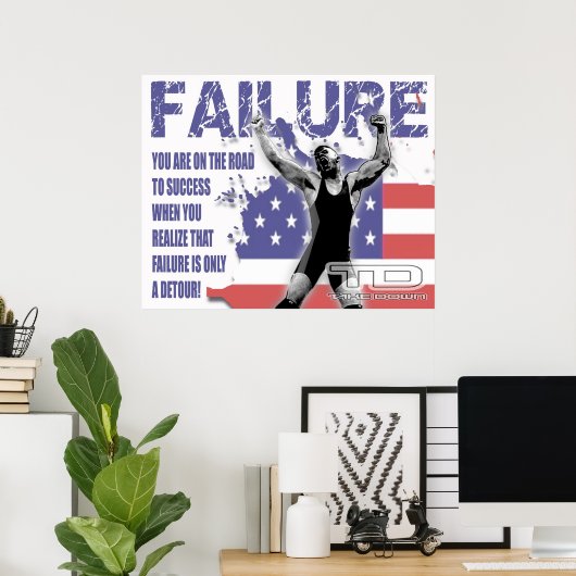 Poster détour (Bureau à domicile)