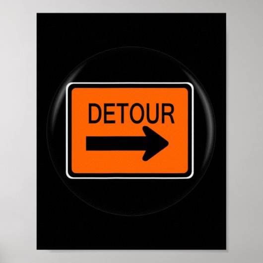 Poster Détour - Bon graphisme (Devant)