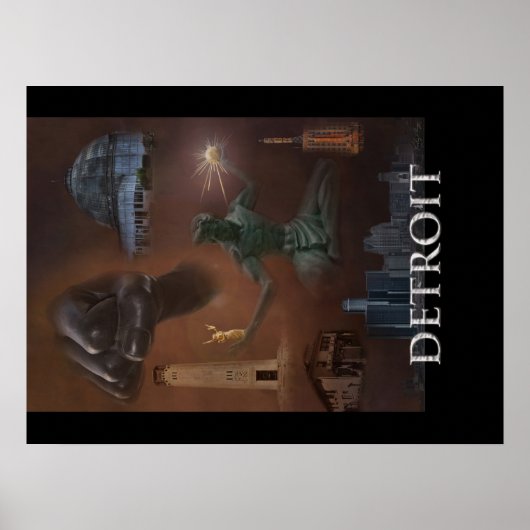 Poster Détroit (Devant)