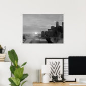 Poster Détroit (Bureau à domicile)