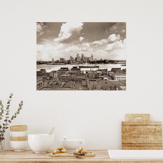 Poster Détroit (Cuisine)