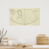 Poster Détroit de Daivs et baie des îles Baffin (Cuisine)