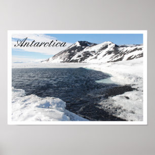 Poster Détroit de McMurdo, Antarctique