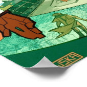 Poster DÉTROIT Devenir un marché humain (Coin)