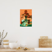 Poster DÉTROIT Devenir un marché humain (Cuisine)