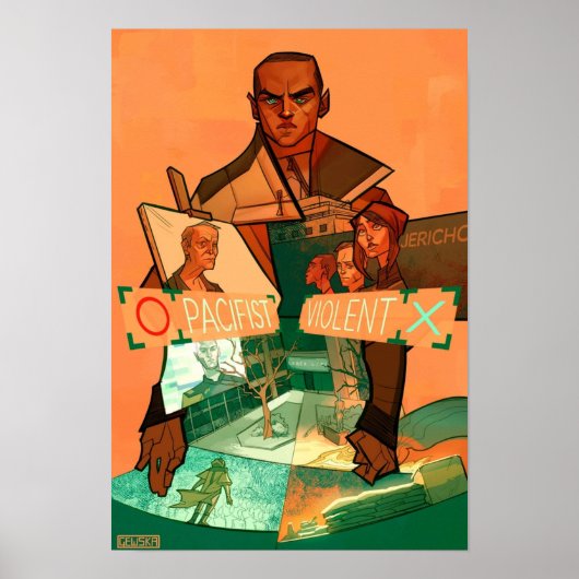 Poster DÉTROIT Devenir un marché humain (Devant)