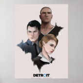 Poster Detroit devient humain (Devant)