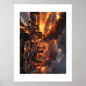 Poster Détroit en feu (Devant)