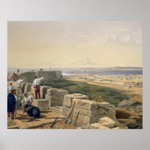 Poster Détroits de Yenikale, plat 'de Seat de la guerre