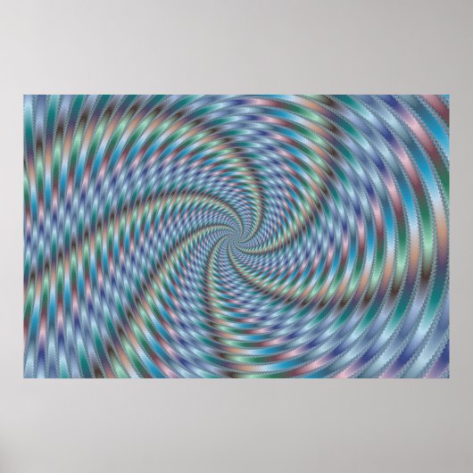 Poster Détroyer mental - Art fractal (Devant)