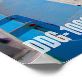 POSTER DÉTROYEUR DE MISSILES GUIDÉS - DDG-1000 (Coin)