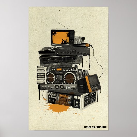 Poster Deus Ex Machina (Devant)