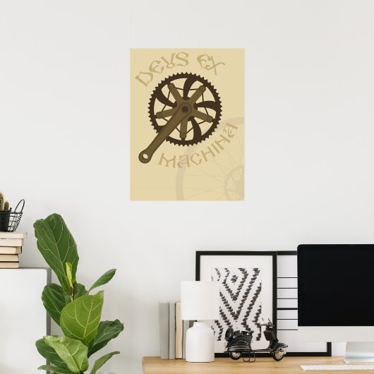 Poster Deus ex machina (Bureau à domicile)