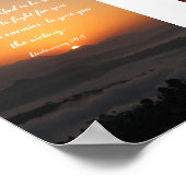 Poster Deutéronome 20:4 - Bible (Coin)