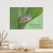 Poster Deutéronome 29:29 Écriture Imprimer (Cuisine)