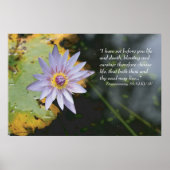 Poster Deutéronome 30:19 Écriture Imprimer (Devant)