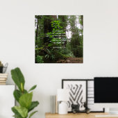 Poster Deutéronome 4:29 ~ Chercher le Seigneur (Bureau à domicile)