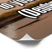 Poster Deutéronome 8:18 WEBU (Coin)