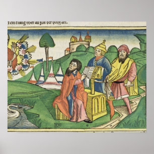 Poster Deutéronome : Frontispiece dans laquelle Dieu fait
