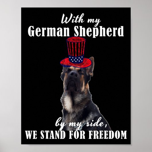 Poster Deutsch Funny American German Dogs Quotes Germany  (Devant)