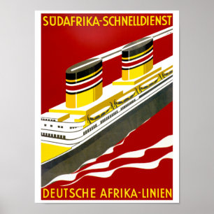 Poster Deutsche Afrika