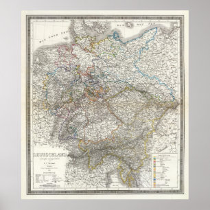 Poster Deutschland - Allemagne