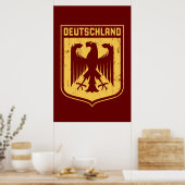 Poster Deutschland Eagle - Armoiries allemandes (Cuisine)