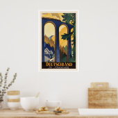 Poster Deutschland im Schwarzwald Germany in Black Forest (Cuisine)