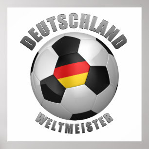 Poster Deutschland Weltmeister