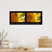 Poster Deux abeilles ou pas deux (Cuisine)